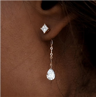 Pendientes Ama Mujer in Oro blanco Diamante Lab Grown 1.42 Ct AMA-OR-F202-122-1 - AMA-OR-F202-122-1